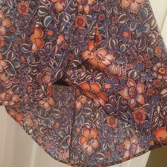 Strapless Floral Dress - Picture 2 of 6